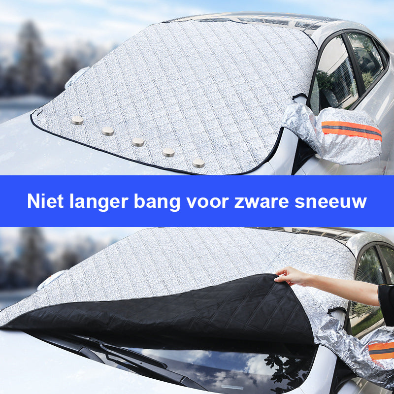Housse anti-neige magnétique pour voiture