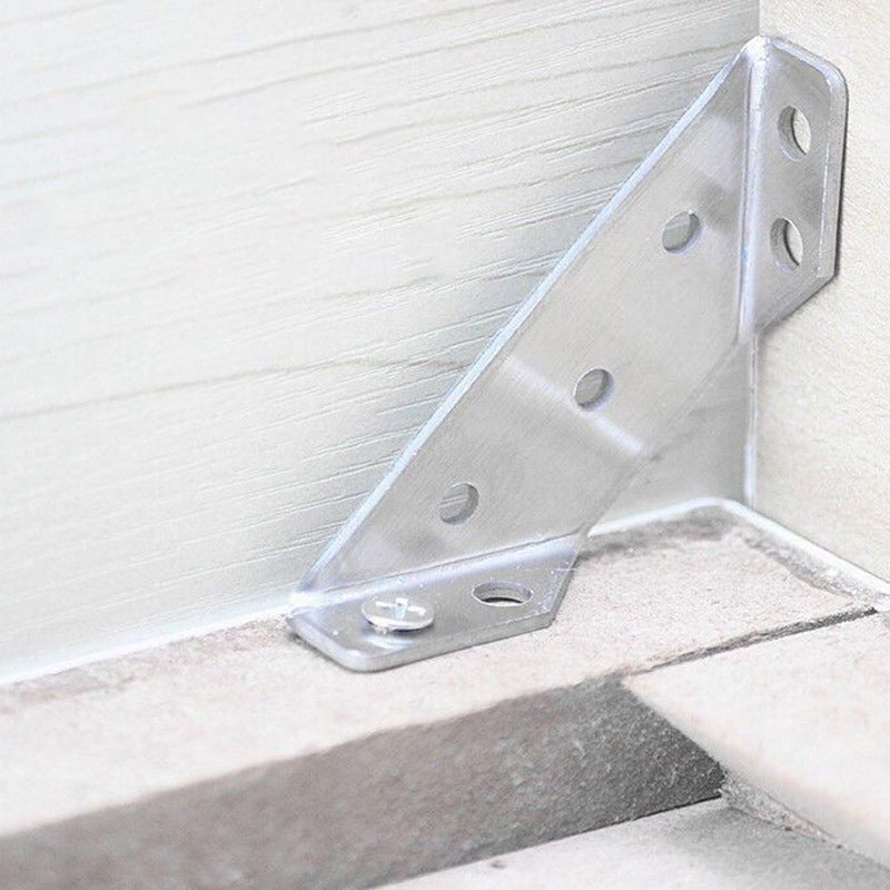 Connecteur d'angle de meuble universel en acier inoxydable