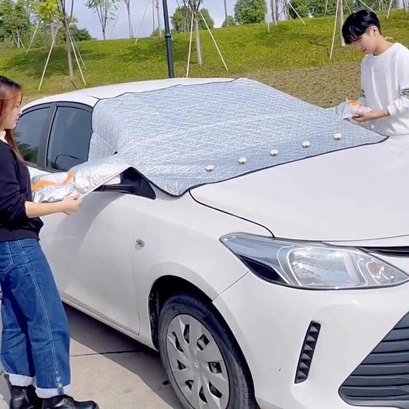 Housse anti-neige magnétique pour voiture