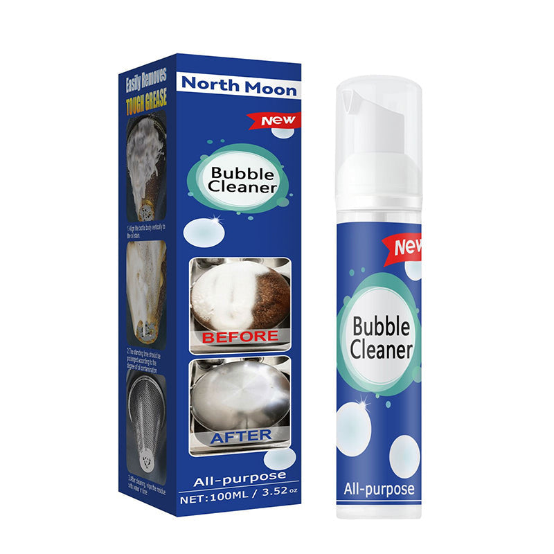 Nettoyant moussant pour taches d'huile tenaces