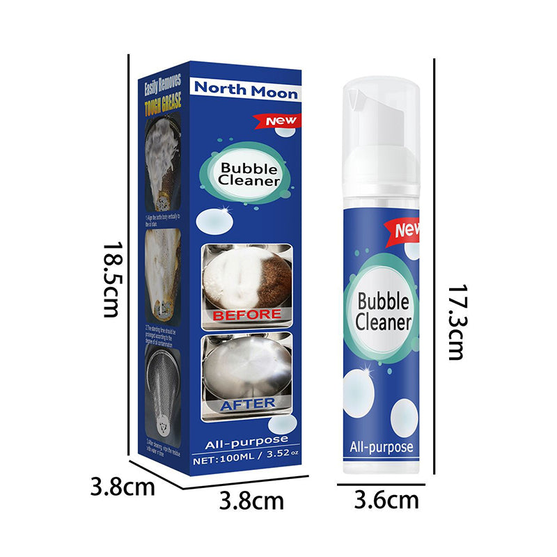 Nettoyant moussant pour taches d'huile tenaces