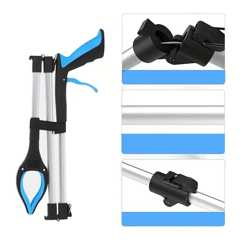 Griffe pliable avec clip rotatif à 360°
