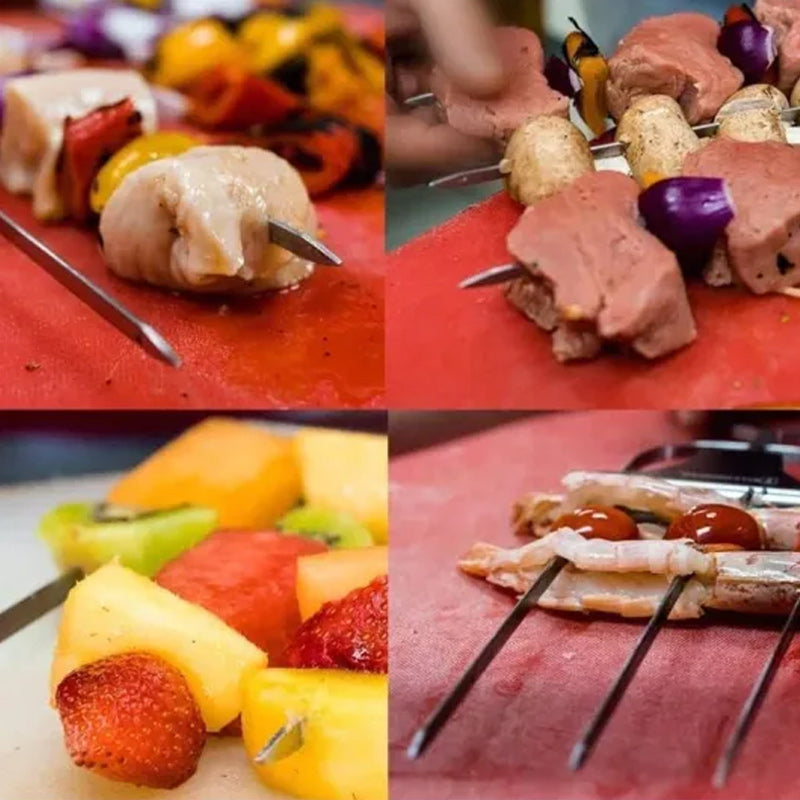 Brochettes à griller 3-en-1 - GrillSavant