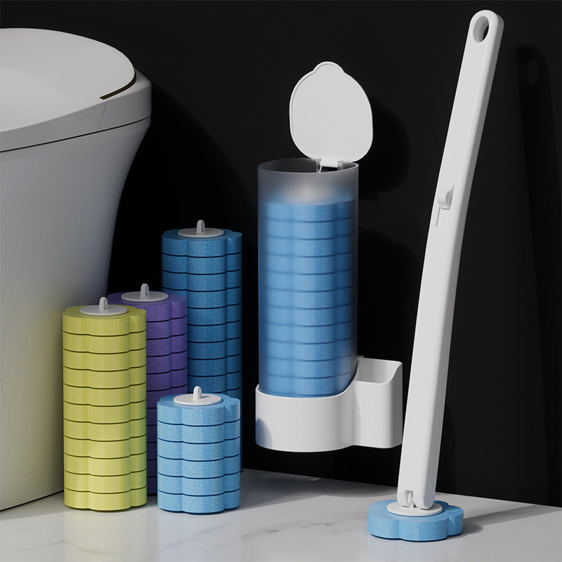 Outils jetables pour le nettoyage des toilettes