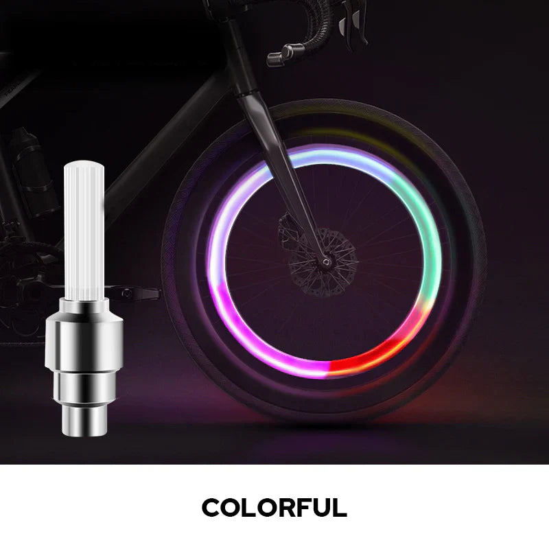 Bouchons de valve LED Premium pour roues