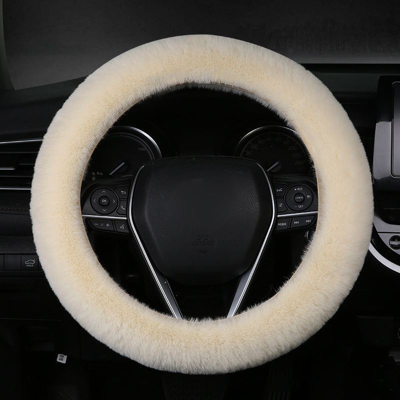 Housse de volant en peluche universelle