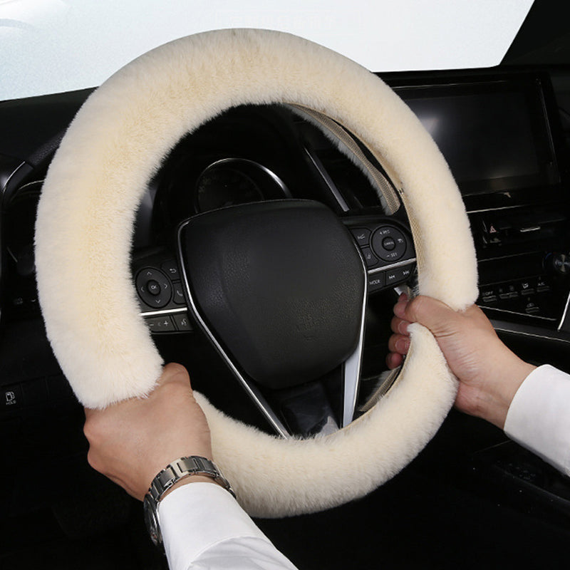 Housse de volant en peluche universelle