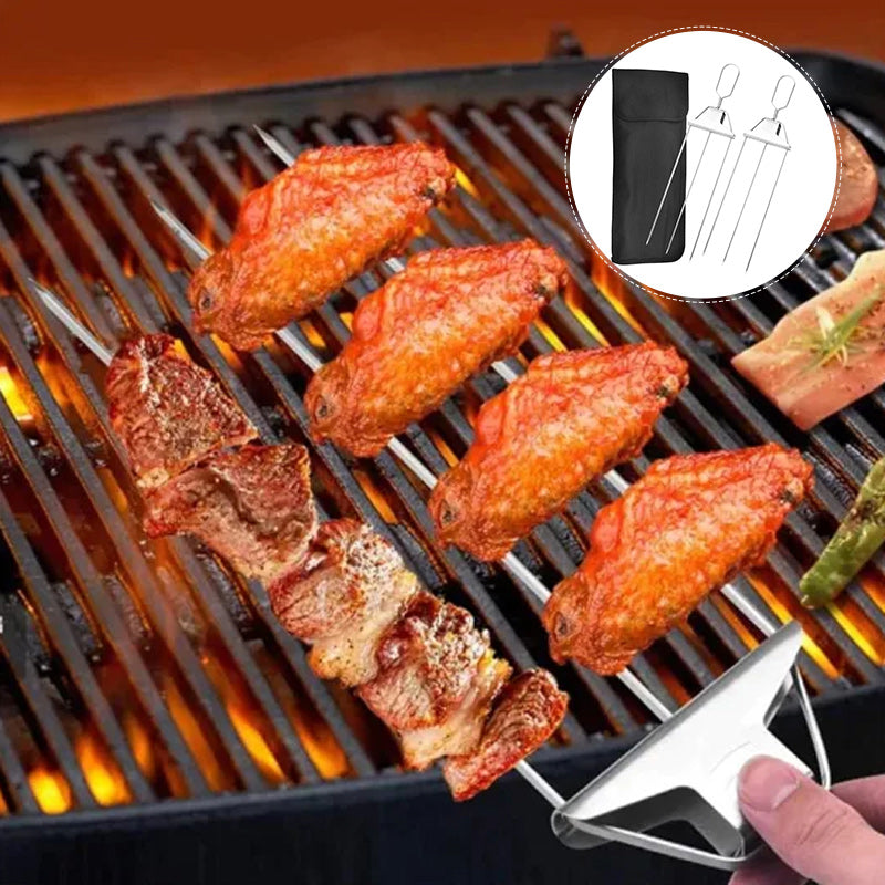 Brochettes à griller 3-en-1 - GrillSavant