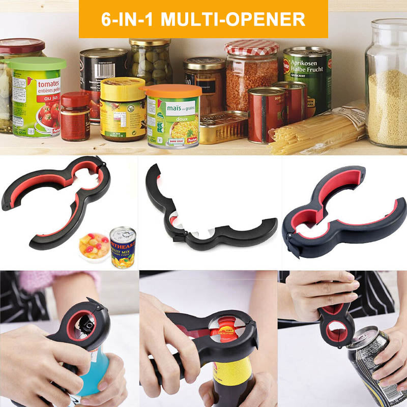 Ouvre-bouteille Multifonction 6 en 1