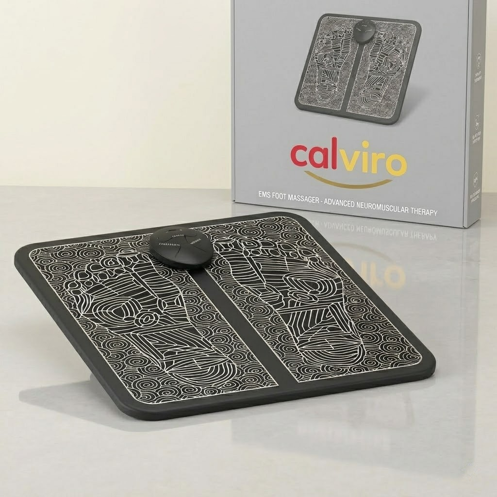 Calviro EMS Coussin de Massage pour les Pieds