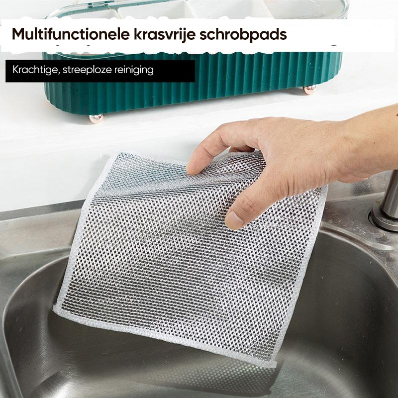 Lingettes multifonctionnelles pour lavage à sec et à l'eau