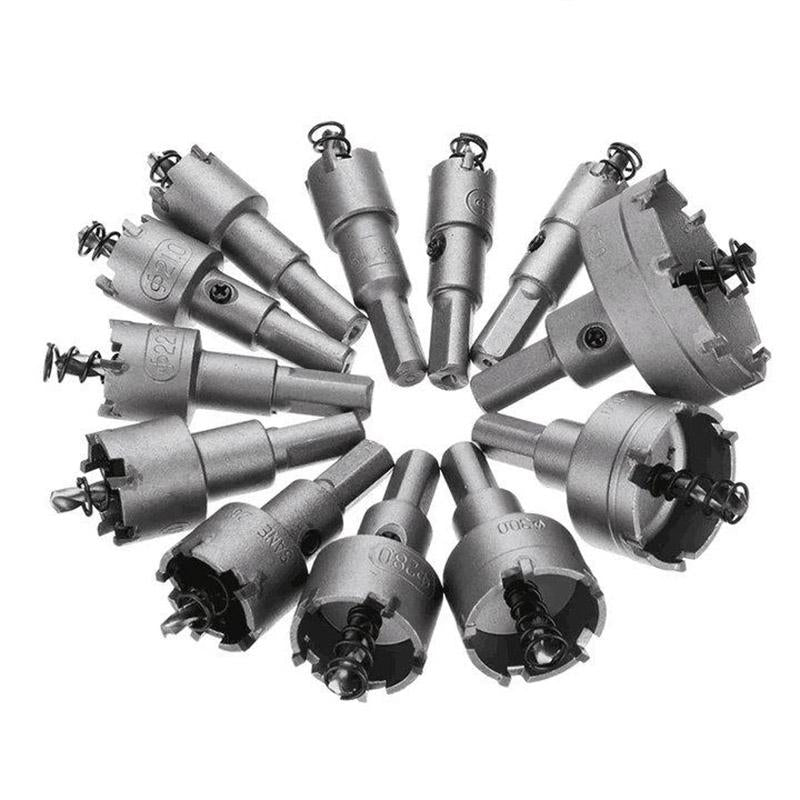 Jeu de forets pour scies cloches (12 pièces)