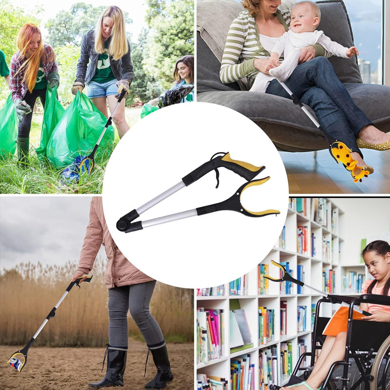 Griffe pliable avec clip rotatif à 360°