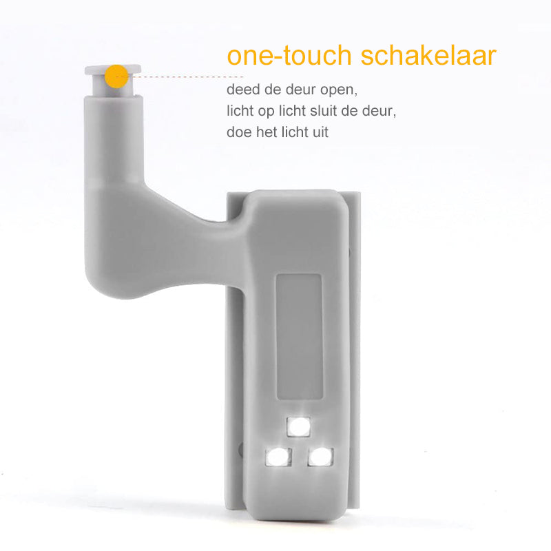 Lumière LED de placard à capteur intelligent (10 pièces)