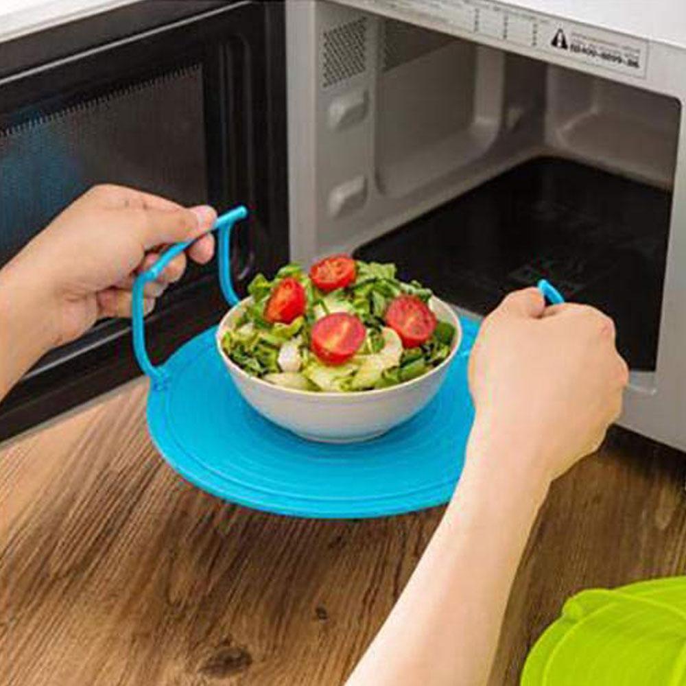 Plateau à micro-ondes pliable (2 pièces)