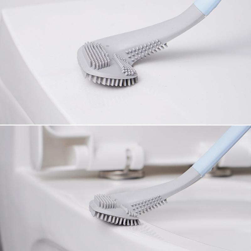 Brosse de toilette avec long manche
