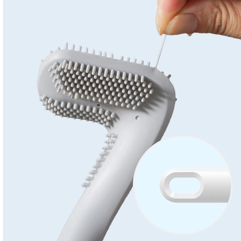 Brosse de toilette avec long manche
