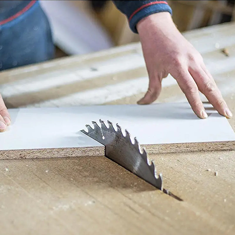 Lame de Scie en Métal Dur à Double Face pour le Travail du Bois
