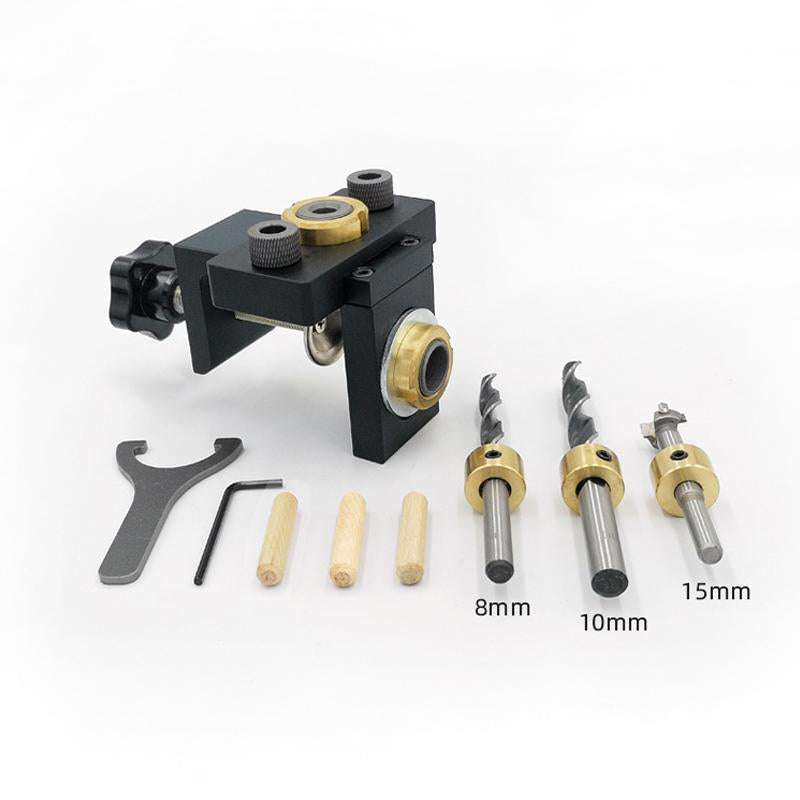 Outil de perforation ajustable 3 en 1 pour le travail du bois