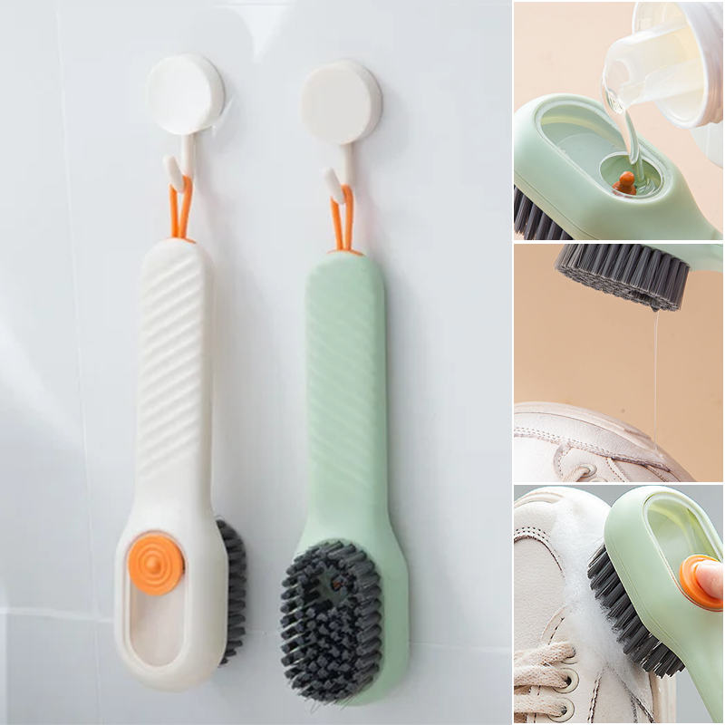 Brosse de nettoyage domestique avec poils doux
