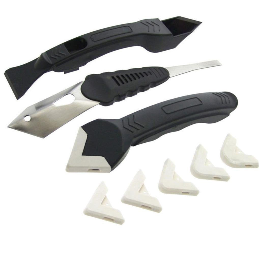 Outil de mastic silicone 3-en-1