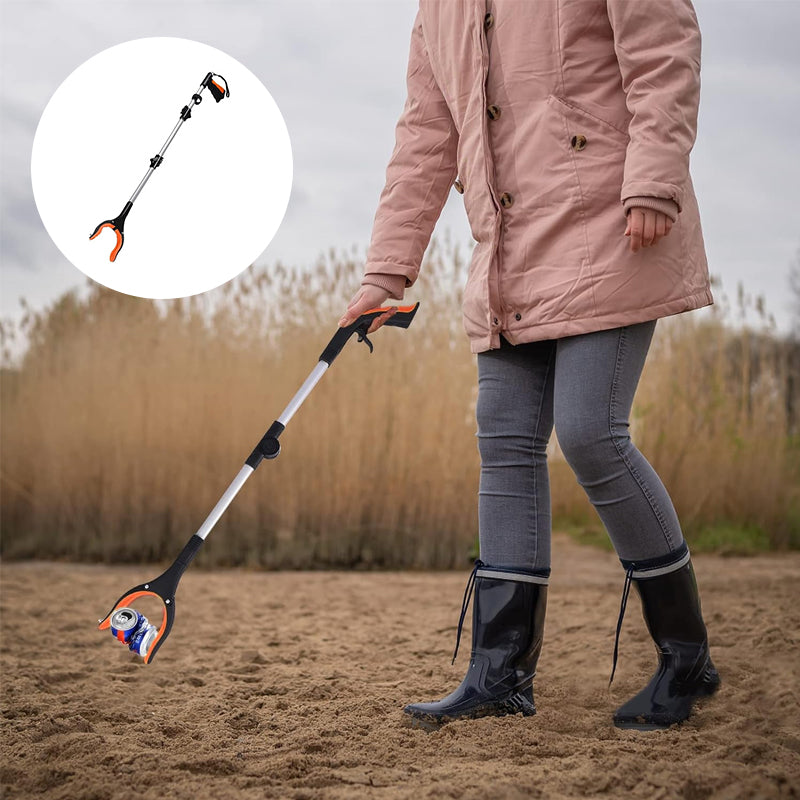 Griffe pliable avec clip rotatif à 360°