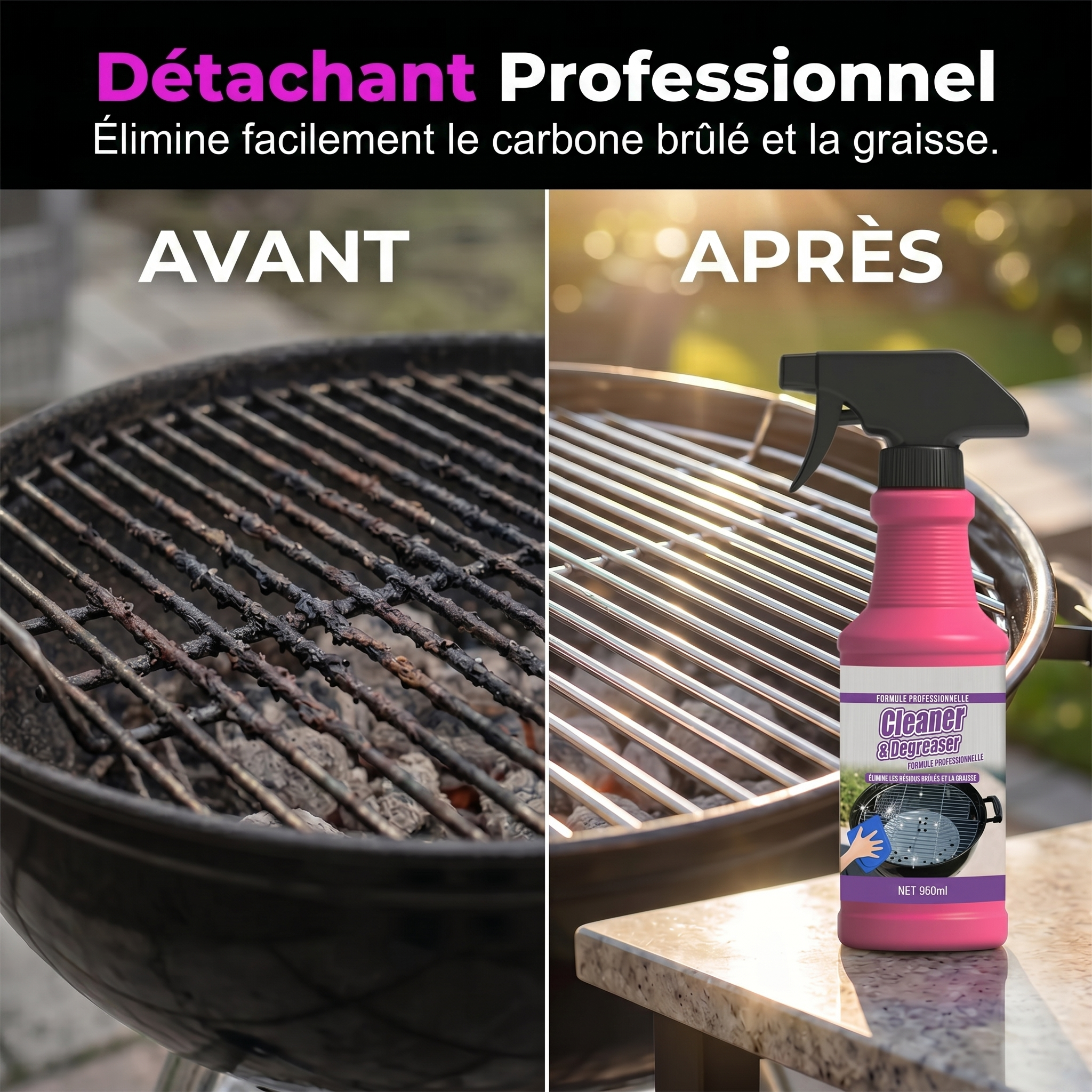 Spray Dégraissant BBQ Belviro