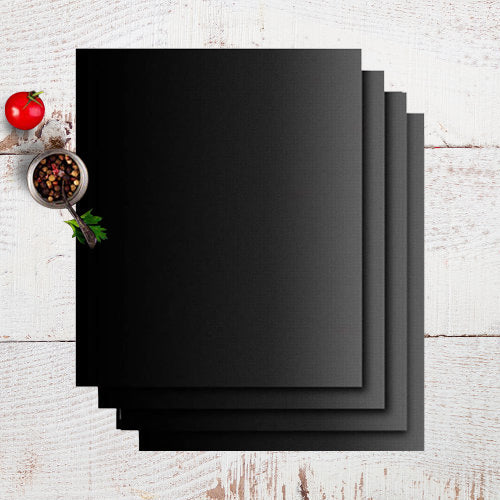 Tapis de barbecue antiadhésif avec boîte de coupe