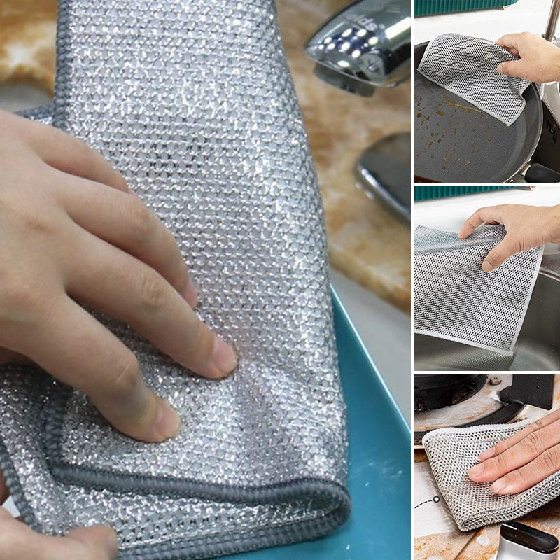 Lingettes multifonctionnelles pour lavage à sec et à l'eau