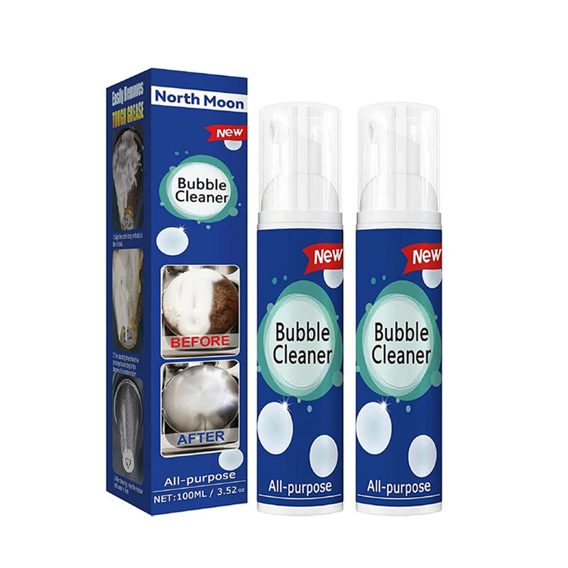 Nettoyant moussant pour taches d'huile tenaces