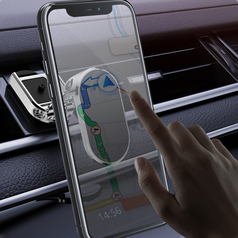Support de téléphone de voiture pliable en métal
