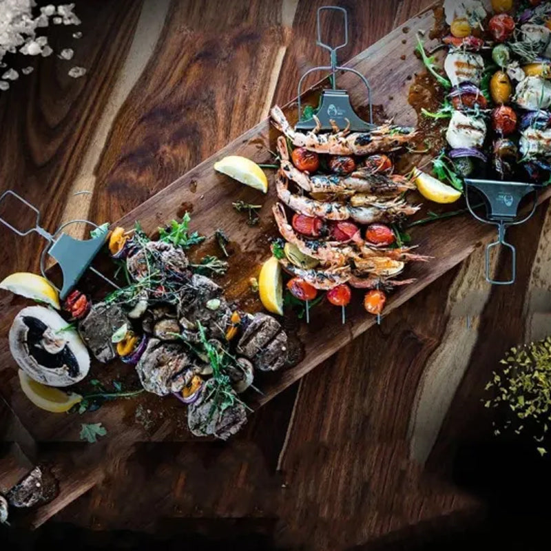 Brochettes à griller 3-en-1 - GrillSavant