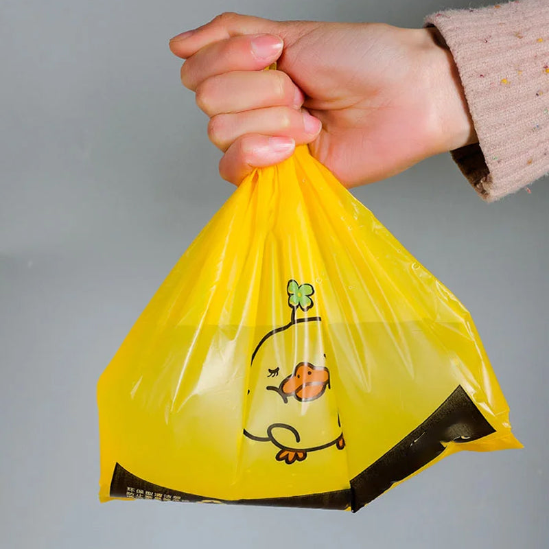 Sacs poubelle autocollants