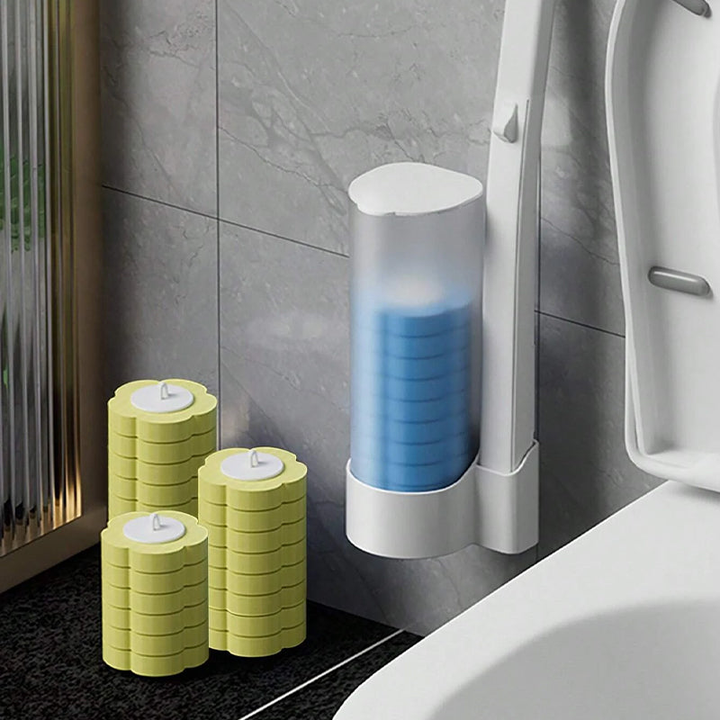 Outils jetables pour le nettoyage des toilettes