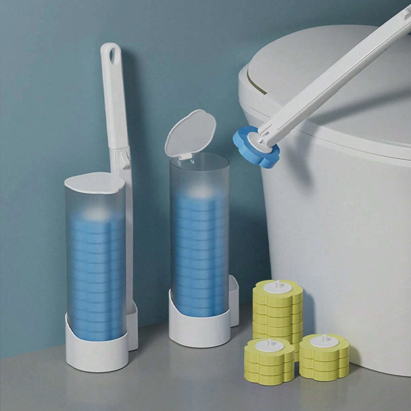 Outils jetables pour le nettoyage des toilettes