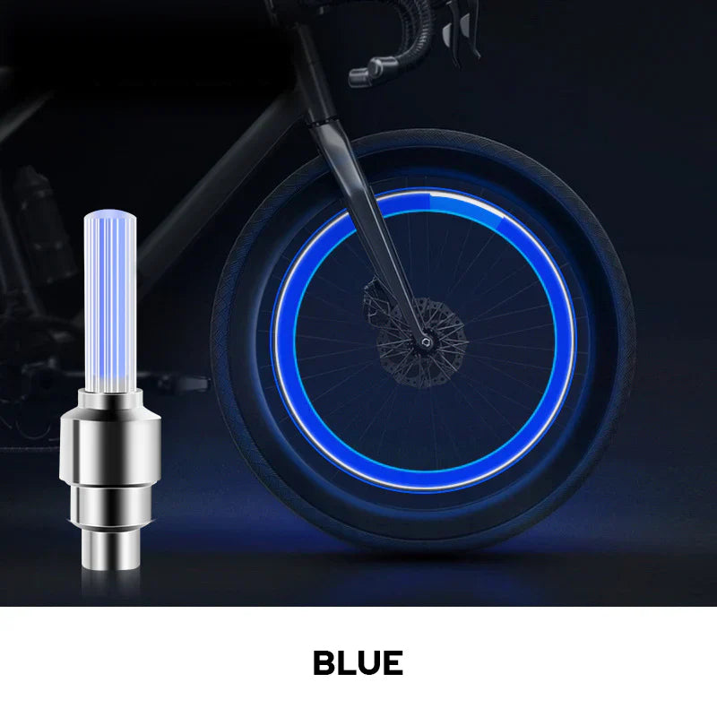 Bouchons de valve LED Premium pour roues