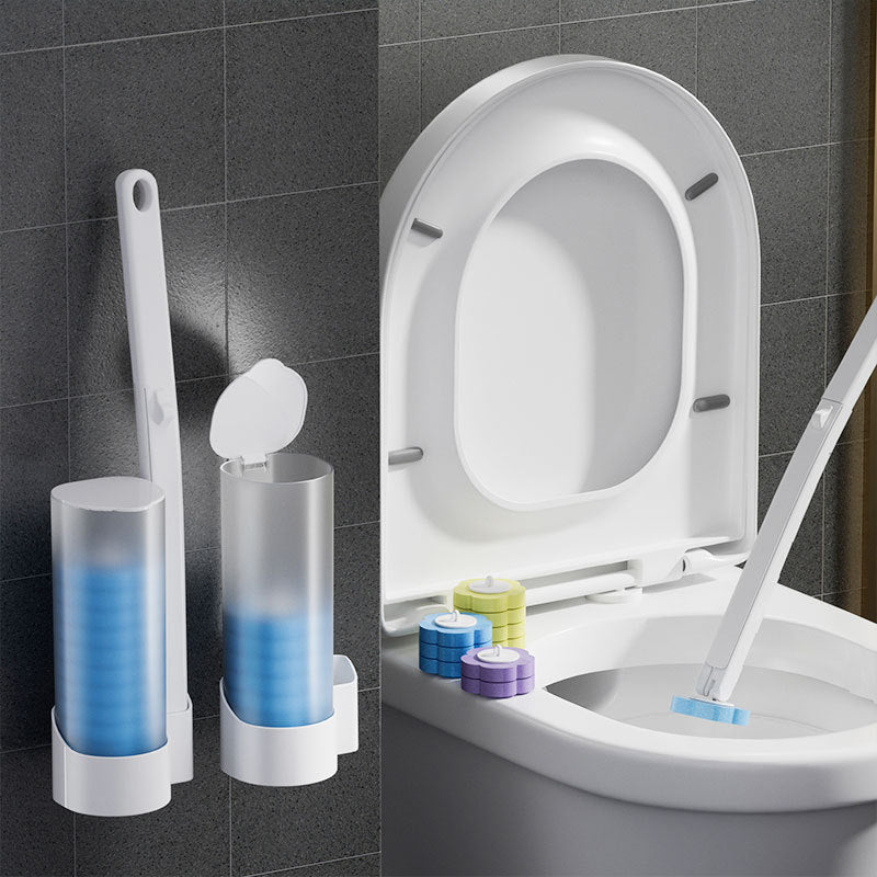 Outils jetables pour le nettoyage des toilettes