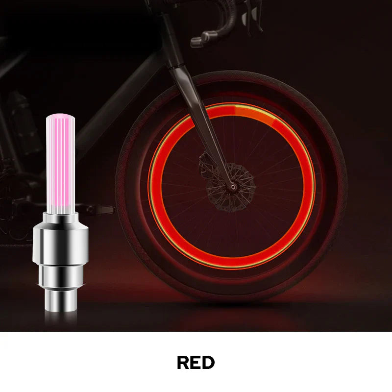 Bouchons de valve LED Premium pour roues