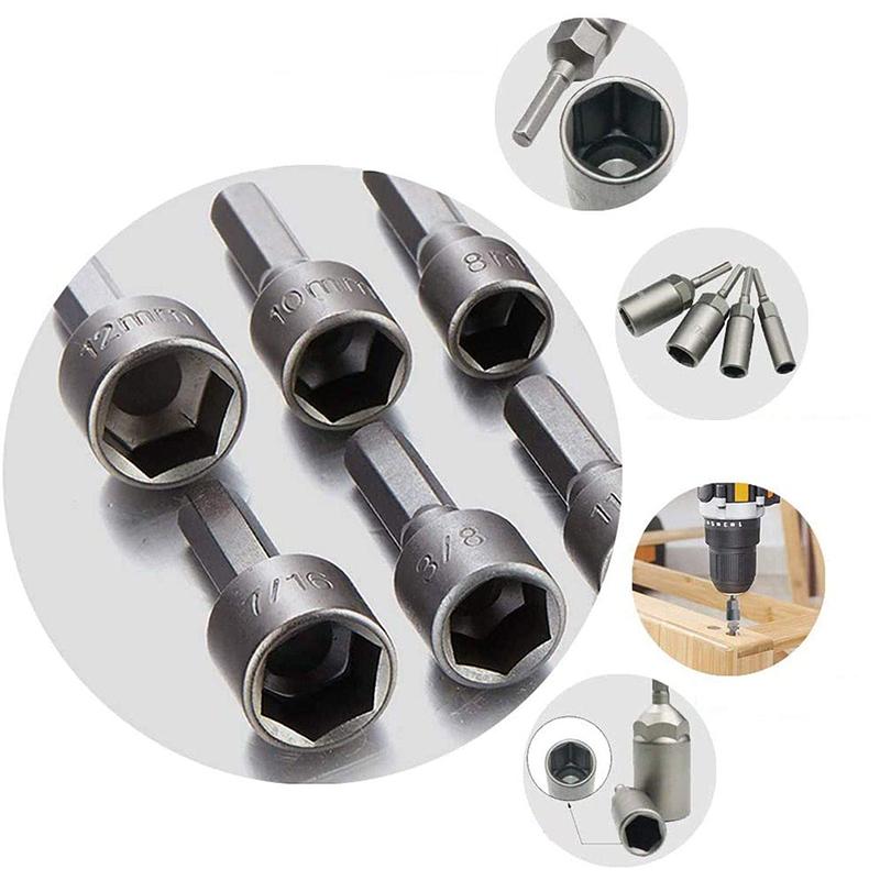 14 pièces Poignée hexagonale Power Nuts