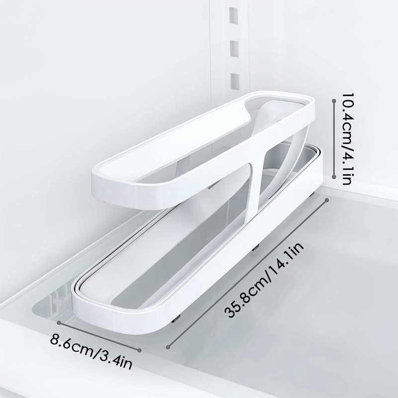 Boîte de rangement pour porte-oeufs à défilement automatique