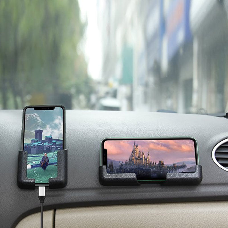 Support de téléphone auto adhésif pour montage sur tableau de bord
