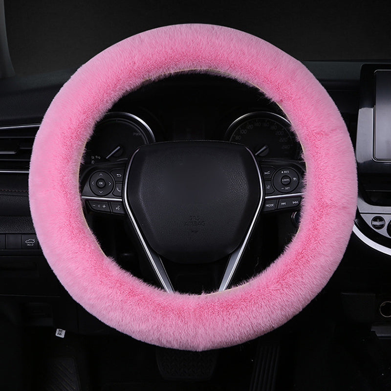 Housse de volant en peluche universelle