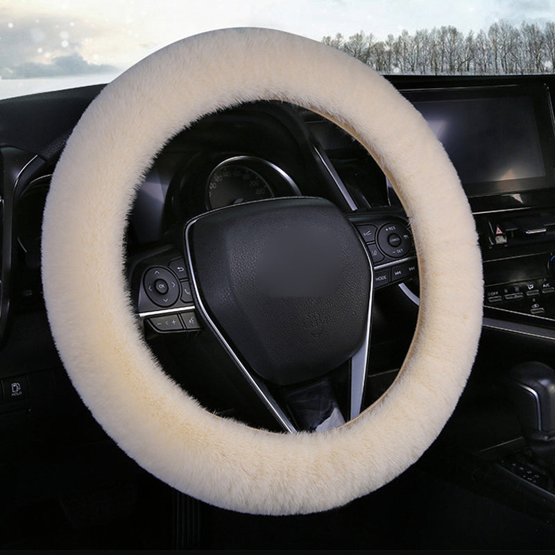 Housse de volant en peluche universelle