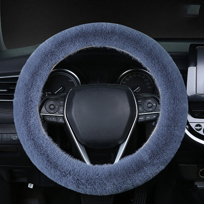 Housse de volant en peluche universelle