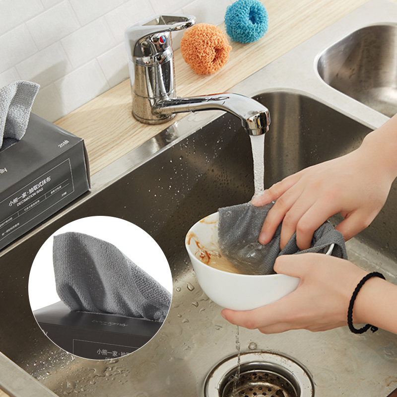 Chiffons en microfibre absorbants extensibles