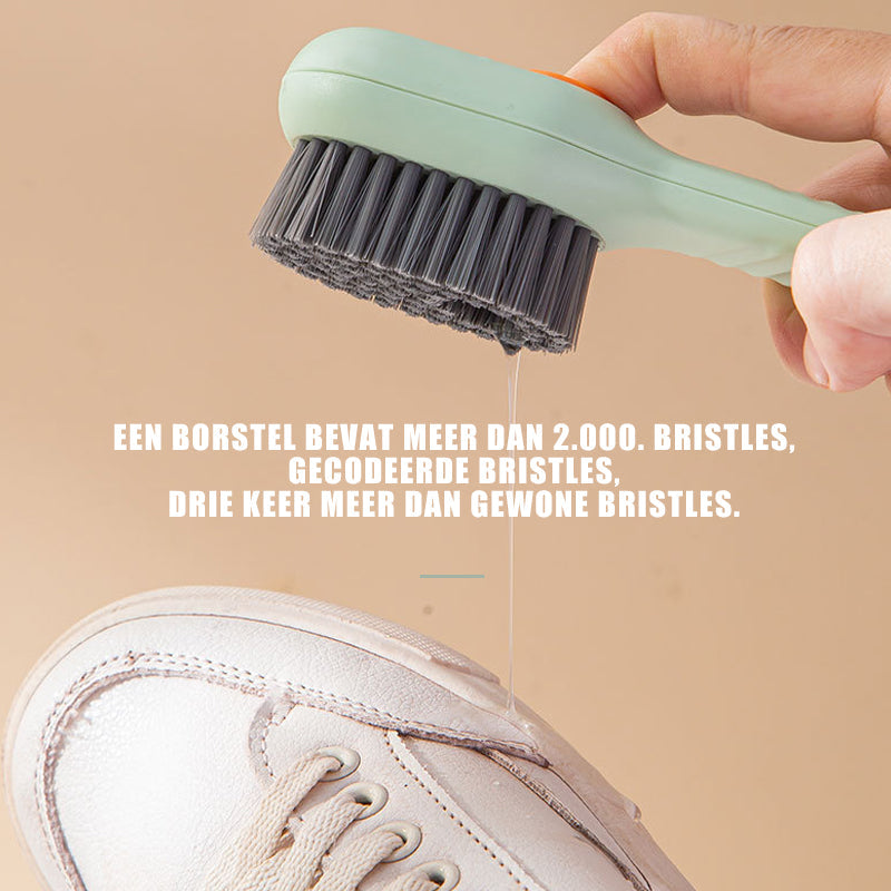 Brosse de nettoyage domestique avec poils doux