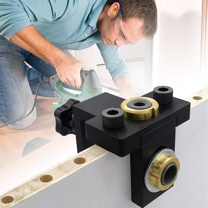 Outil de perforation ajustable 3 en 1 pour le travail du bois