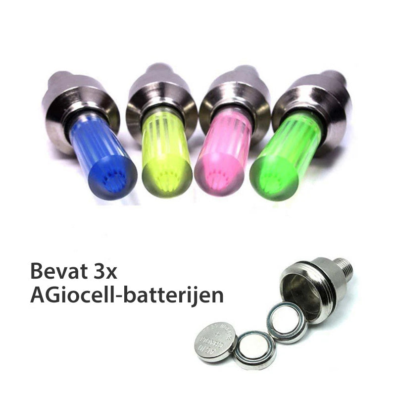 Bouchons de valve LED Premium pour roues