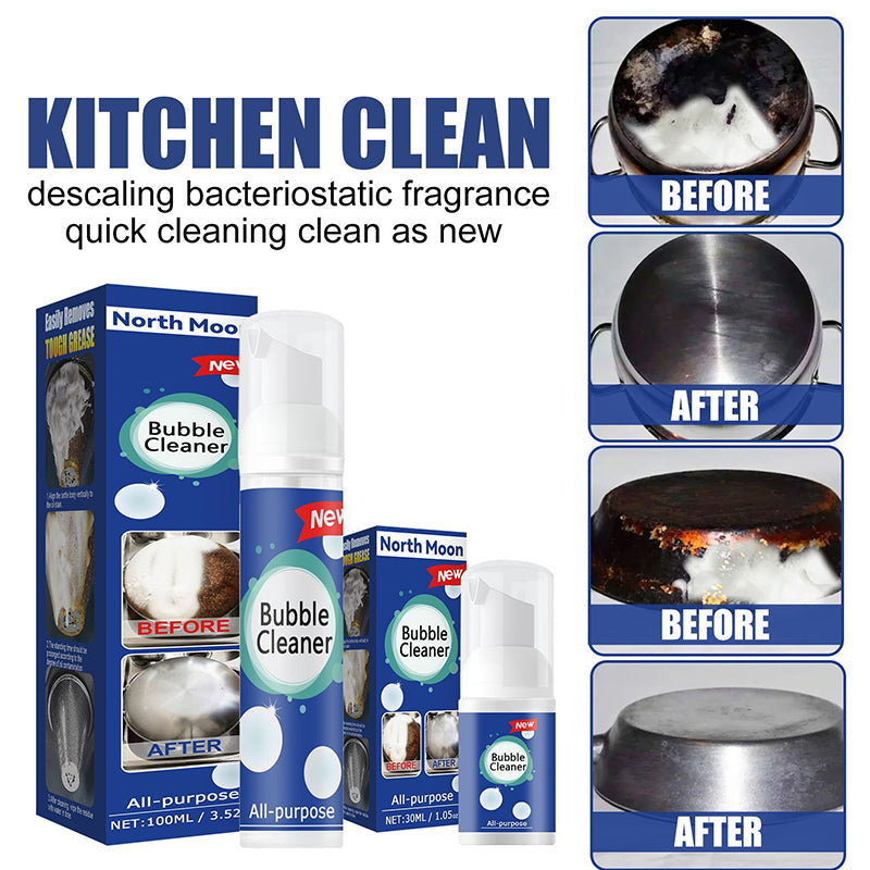 Nettoyant moussant pour taches d'huile tenaces