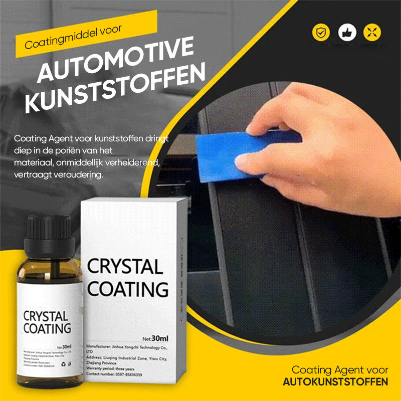Produit de revêtement pour plastiques automobiles